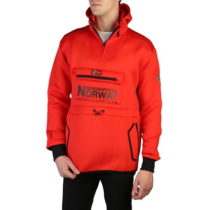 Geographical Norway Men Clothing Territoire Man Red