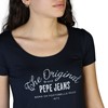  Pepe Jeans Women Clothing Cameron Pl505146 Blue