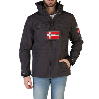 Geographical Norway Men Clothing Target-Zip Man Grey