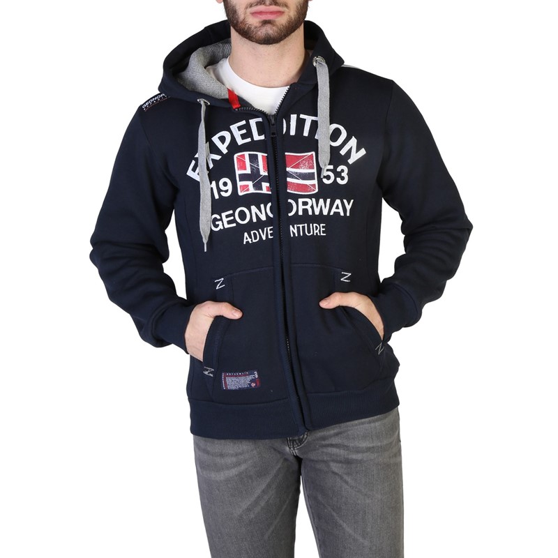  Geographical Norway Men Clothing Flag Man Blue