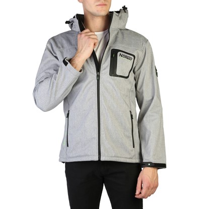 Geographical Norway Men Clothing Texshell Man Grey