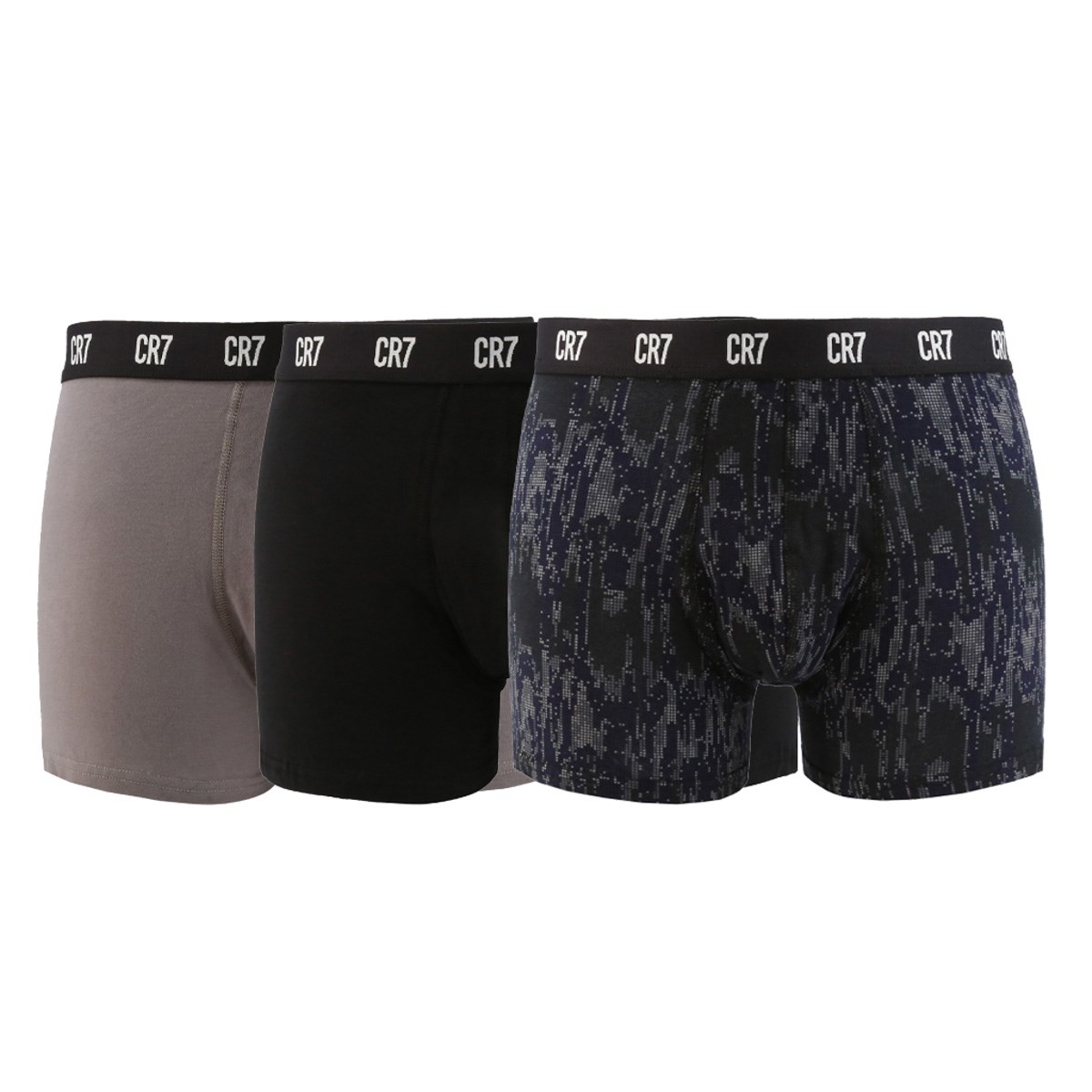 Cr7 Cristiano Ronaldo Men Underwear 8110-49 Tripack Black