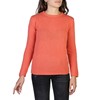  100% Cashmere Women Clothing C-Neck-W Orange