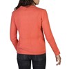  100% Cashmere Women Clothing C-Neck-W Orange