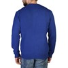 100% Cashmere Men Clothing C-Neck-M Blue