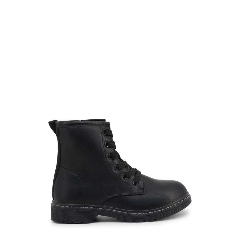  Shone Boy Shoes 8A12-021 Black