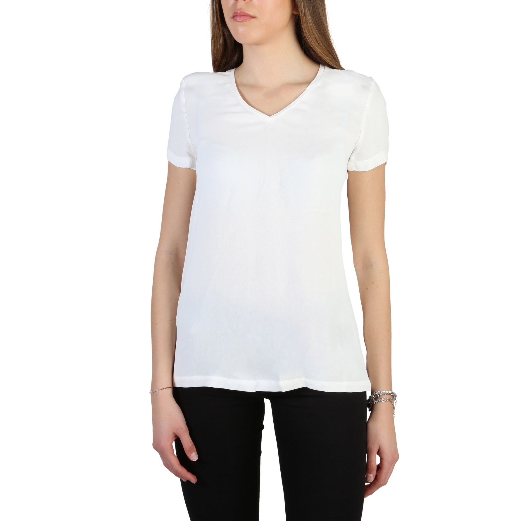 Armani Jeans Women Clothing 3Y5h43 5Nyfz White