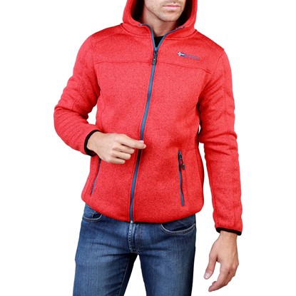 Geographical Norway Men Clothing Trombone Man Red
