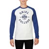  Oxford University Men Clothing Oriel-Raglan-Ml Blue